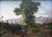 August Ahlborn View of Florenz china oil painting artist